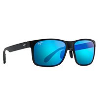 Occhiali da sole Maui Jim RED SANDS B432-2M15BLUE RED SANDS MATTE BLACK REA59 - RED SANDS B432-2M15BLUE RED SANDS MATTE BLACK REA59
